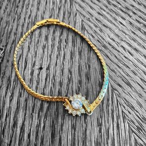 Gold doom and bracelet